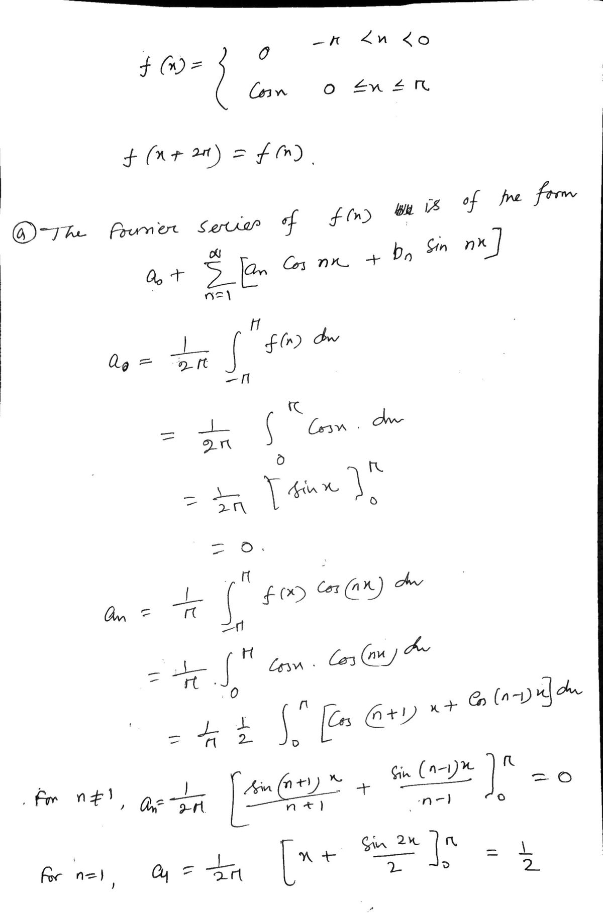 Advanced Math homework question answer, step 1, image 1